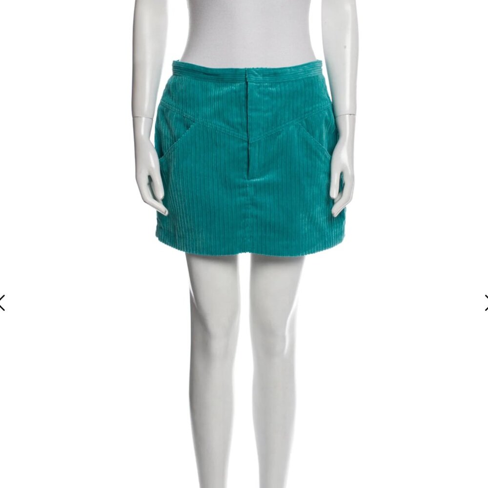 Isabel Marant Melva Corduroy Mini Skirt w/ Tags Size: M | US8, FR40 - Picture 2 of 13